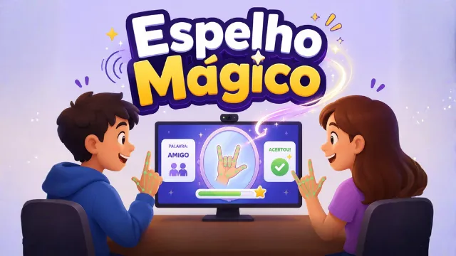 capa do app espelho mágico